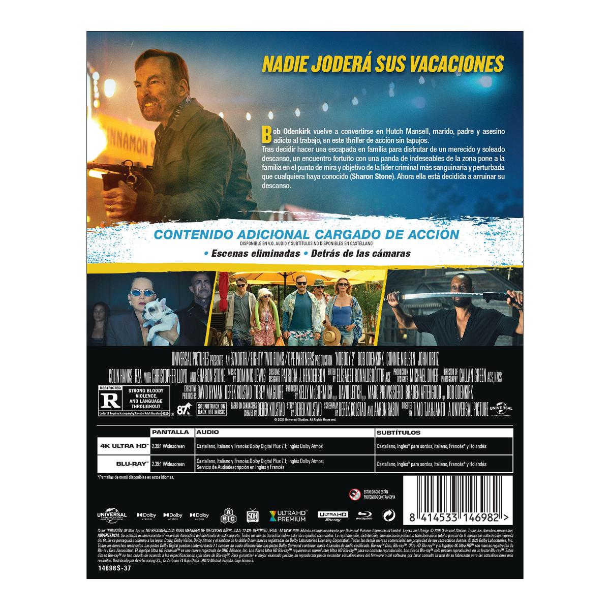 Nadie 2 (Edición Metálica) (4K Ultra HD + Blu-Ray) 2