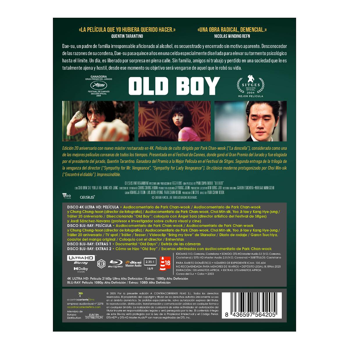 Old Boy (4K Ultra HD + Blu-Ray) 3