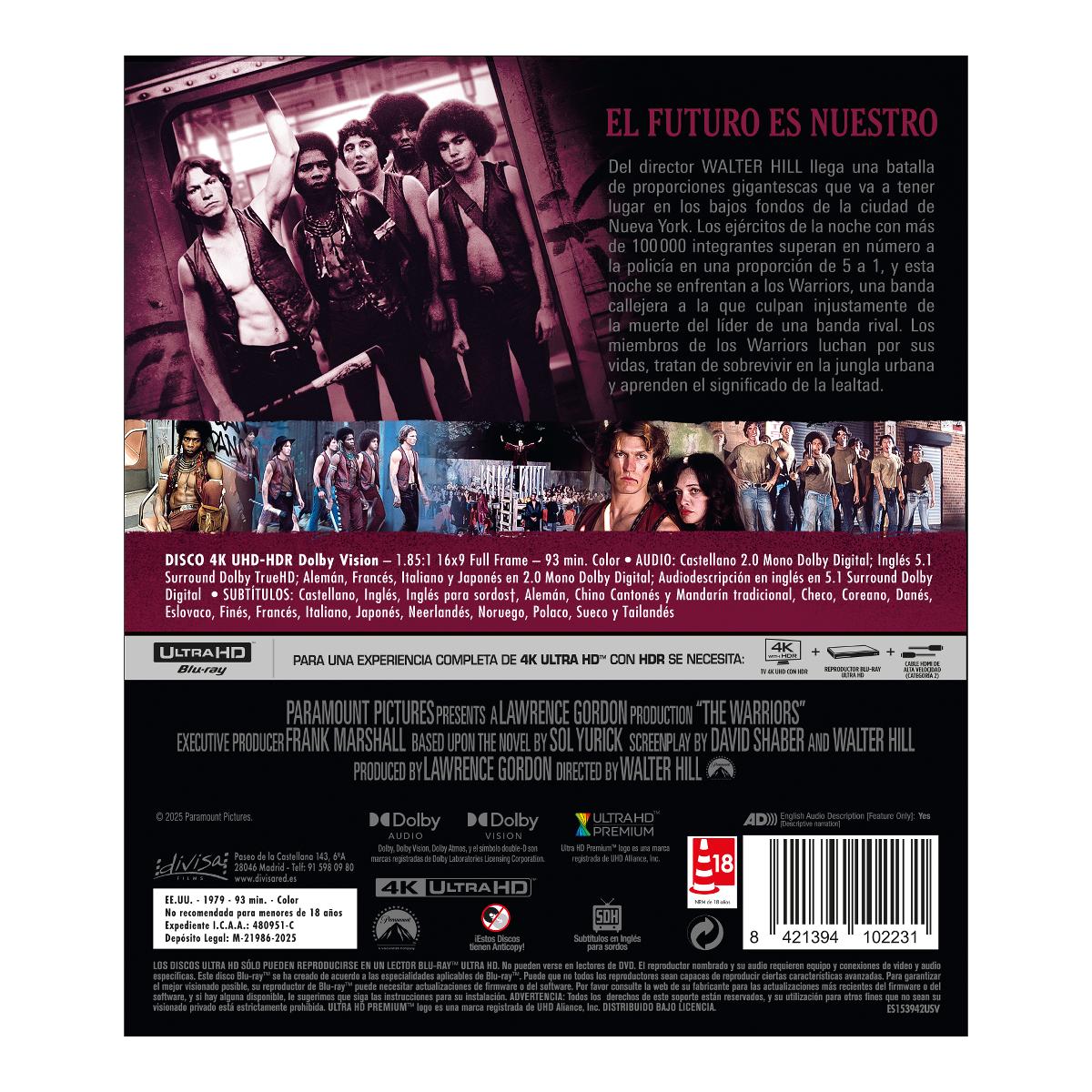 The Warriors (Los amos de la noche) (4K Ultra HD) 2