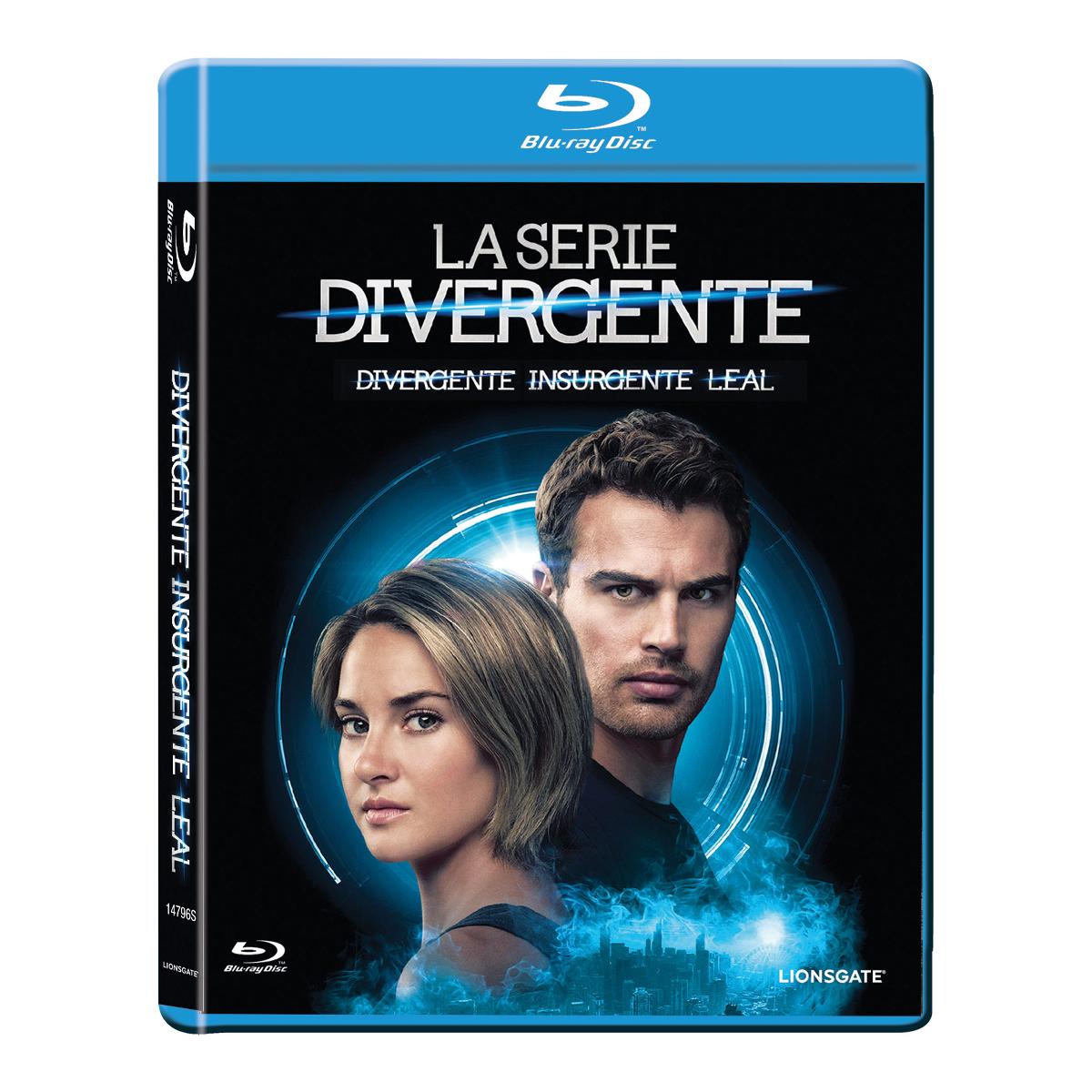 Imagen 0 de Divergente pack 1-3 (Blu-Ray)