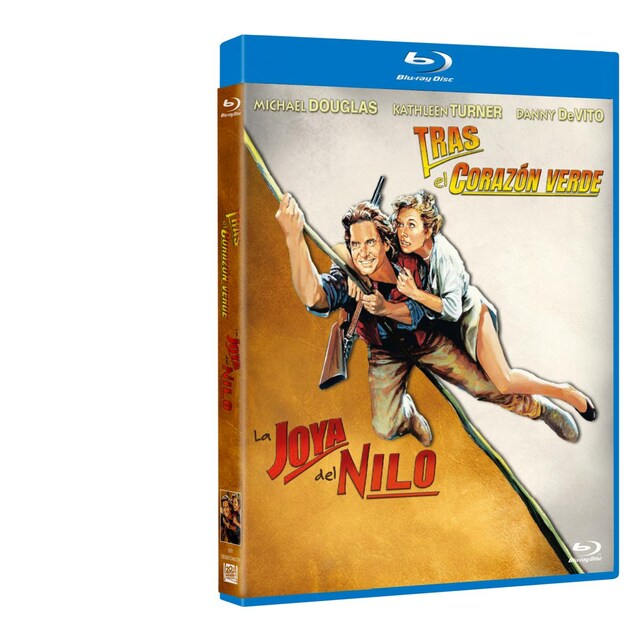 Imagen 0 de Pack Tras el corazón verde + La joya del Nilo (Blu-Ray)