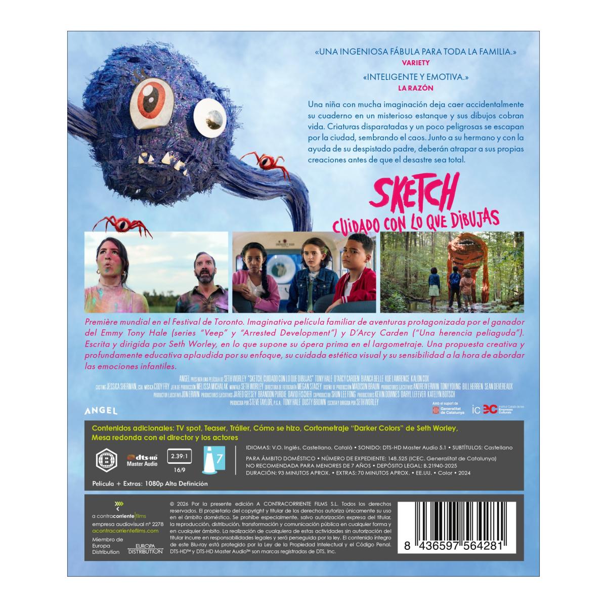 Sketch. Cuidado con lo que dibujas (Blu-Ray) 3