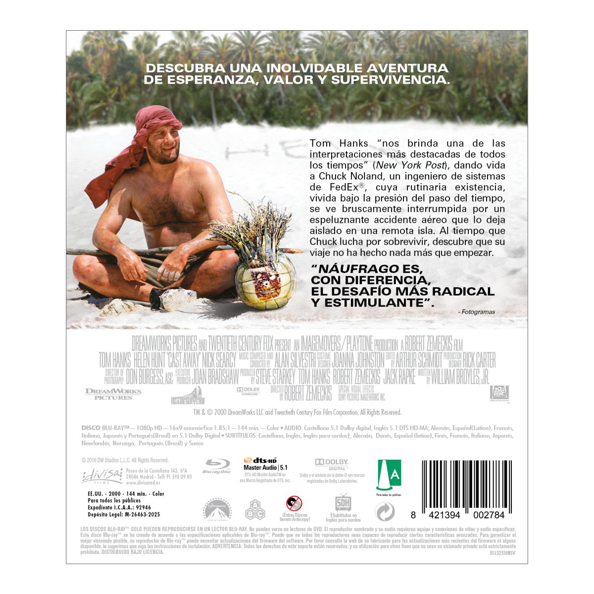 Náufrago (Blu-Ray) 2