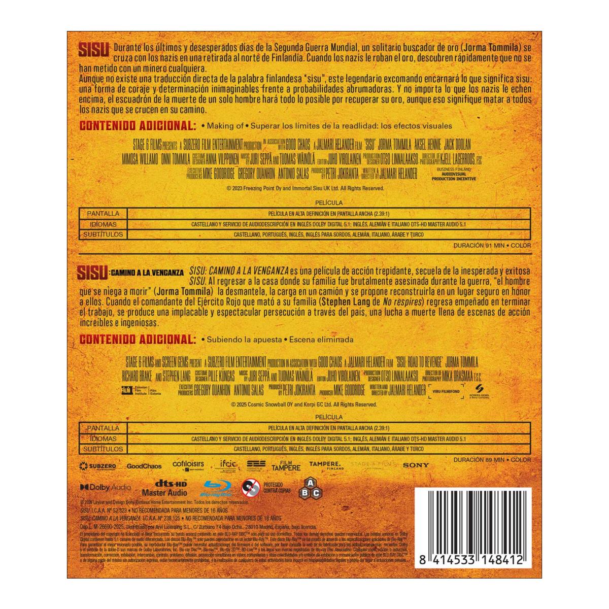 Pack Sisu 1-2 (Blu-Ray) 2