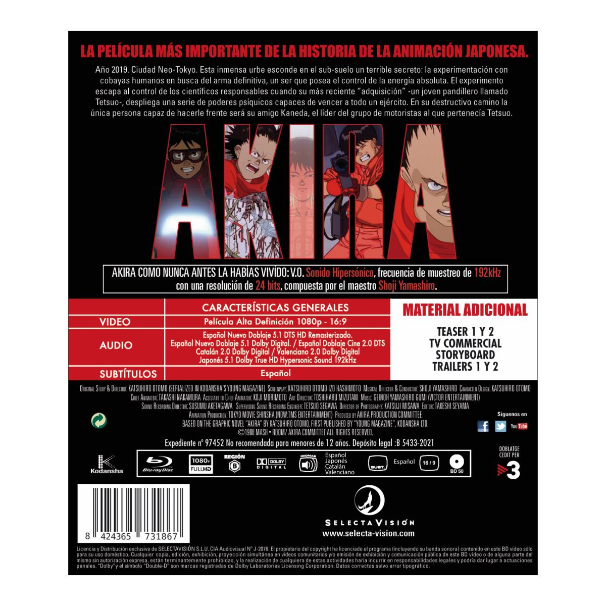 Imagen 2 de Akira (Blu-Ray)