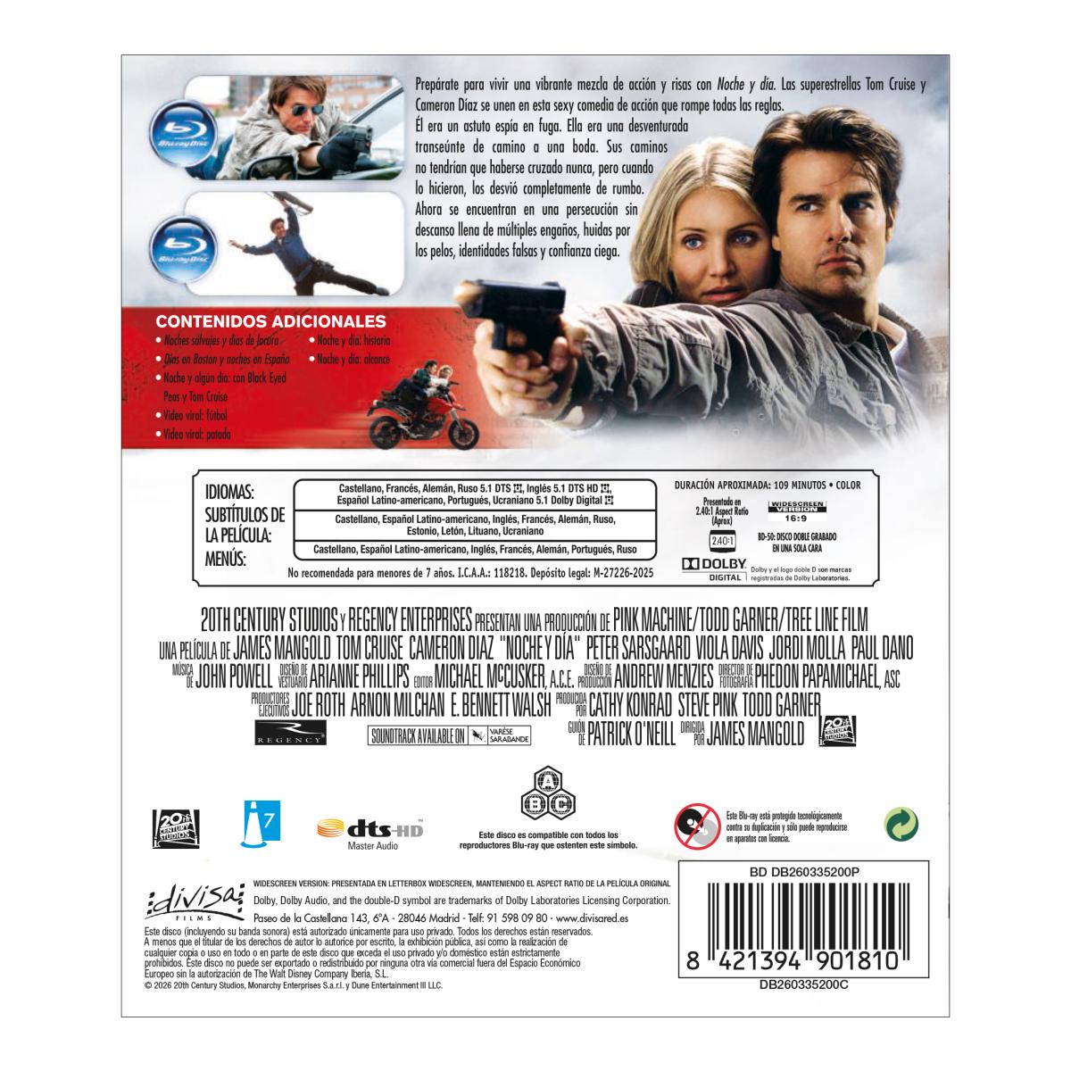 Noche y día (Blu-Ray) 2