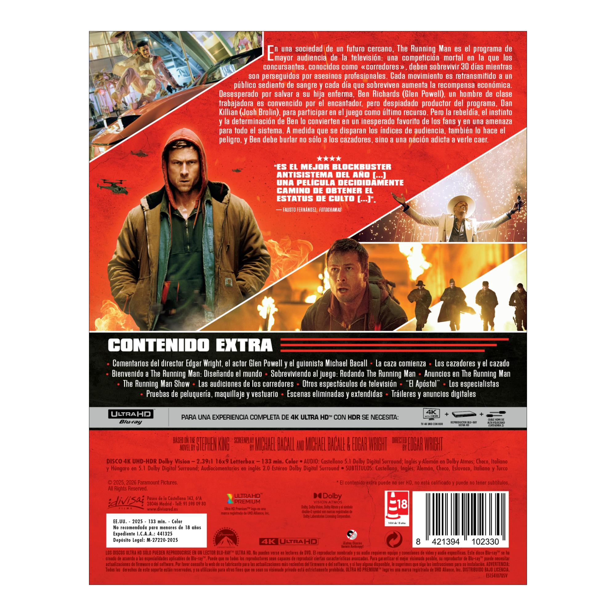 The Running Man (4K Ultra HD) 2