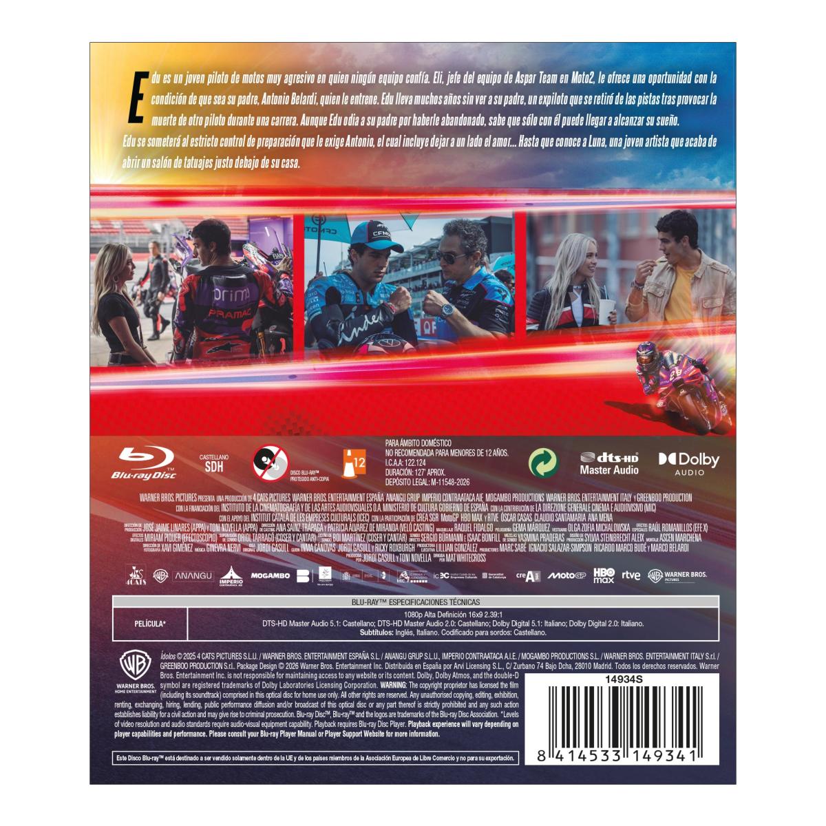 Imagen 2 de Ídolos (Blu-Ray)