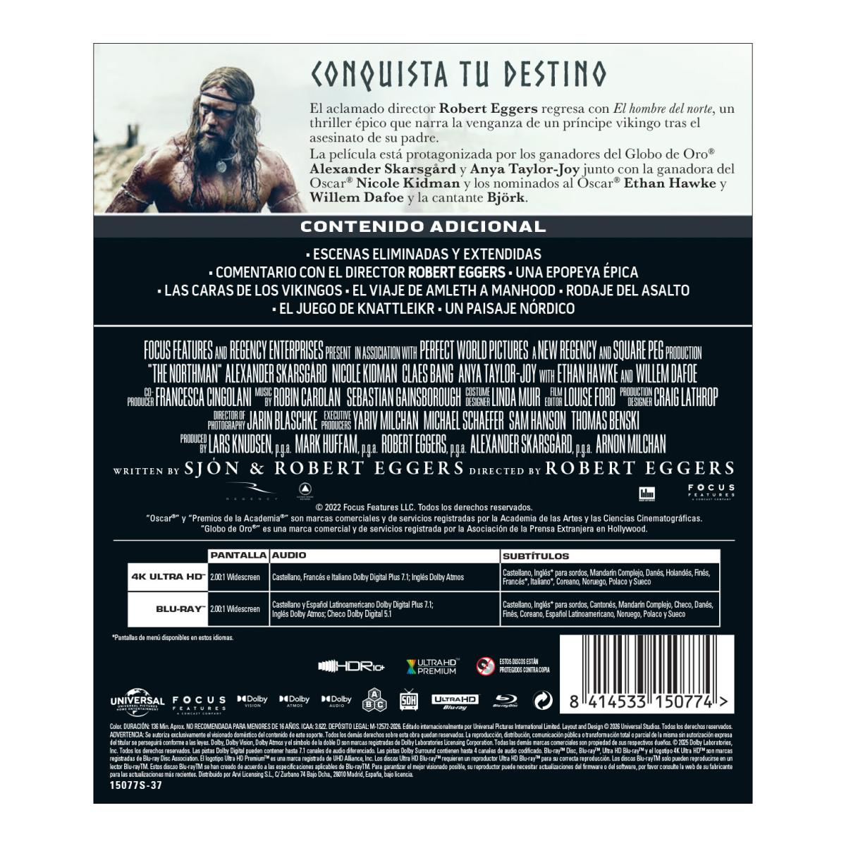 El hombre del norte (4K Ultra HD + Blu-Ray) 2