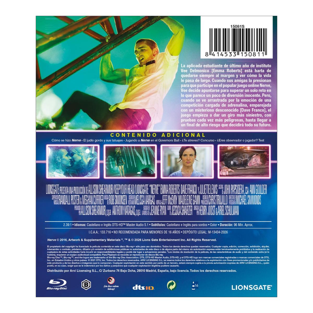 Nerve, un juego sin reglas (Blu-Ray) 2