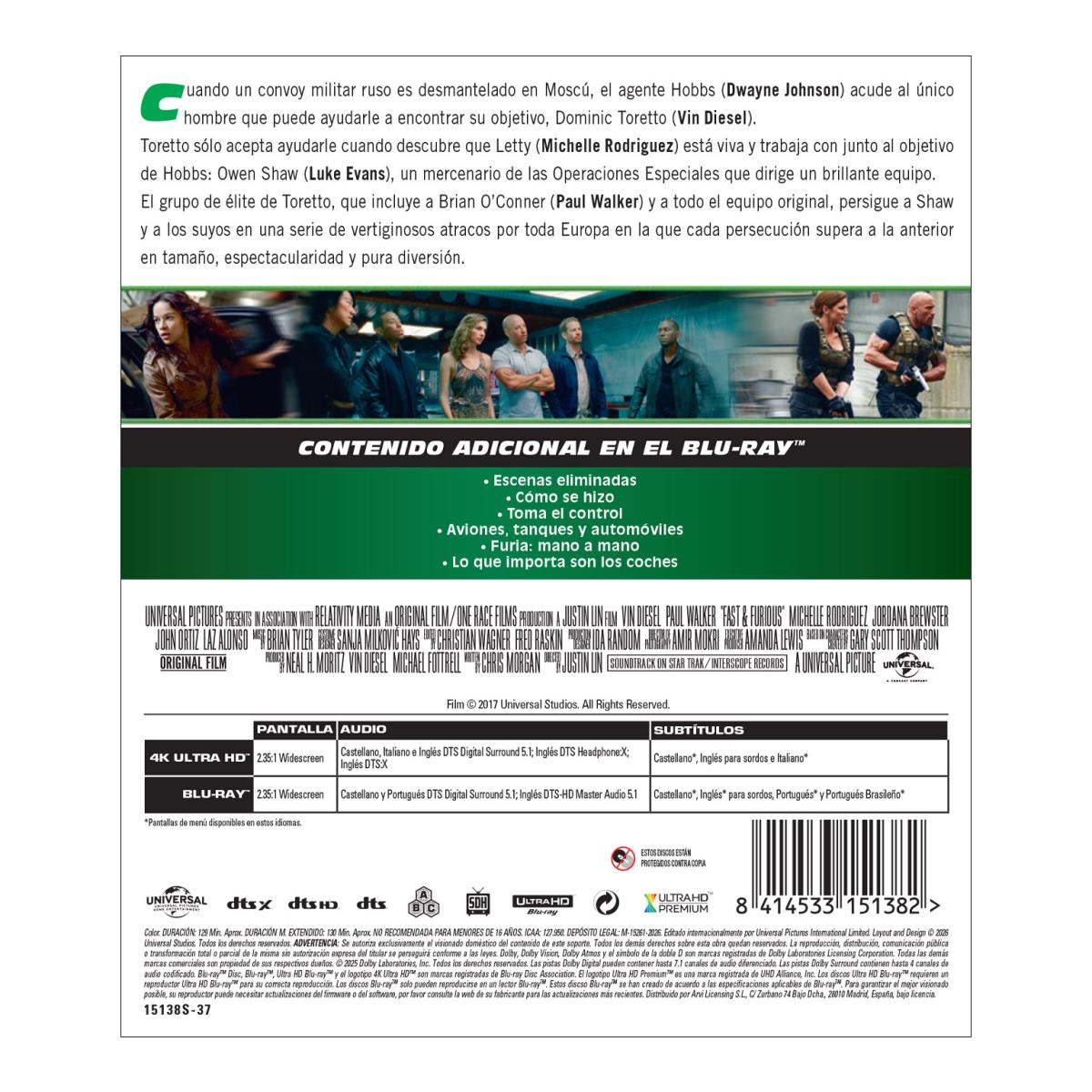 Fast & Furious 6 (4K UHD + BD) 2