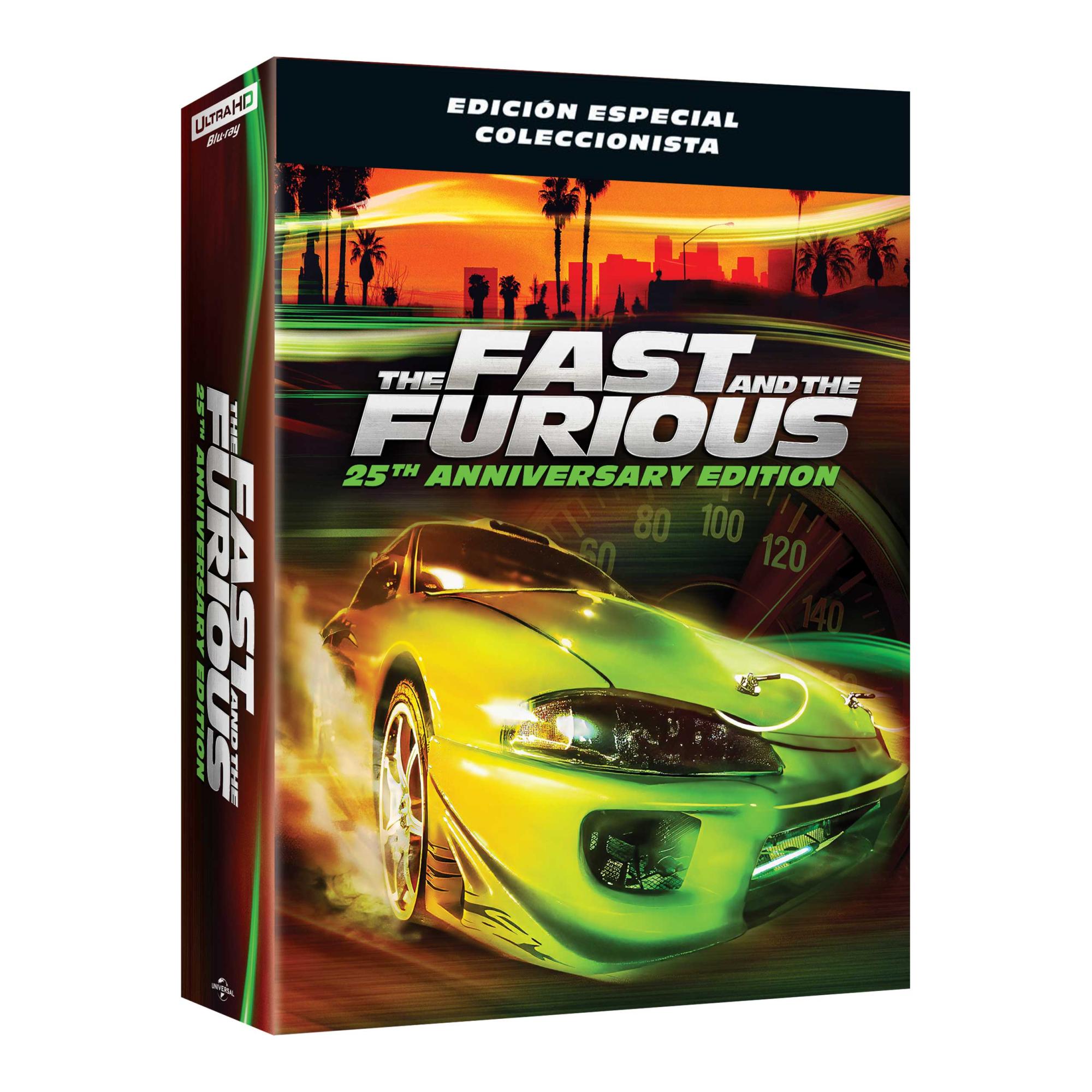 Imagen 0 de Fast & Furious (Edición Metálica UCE 25º Aniv.) (4K Ultra HD + Blu-Ray)