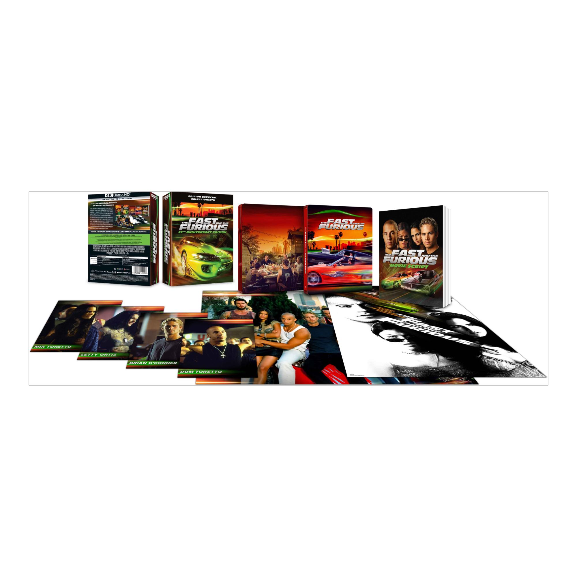 Fast & Furious (Edición Metálica UCE 25º Aniv.) (4K Ultra HD + Blu-Ray) 3