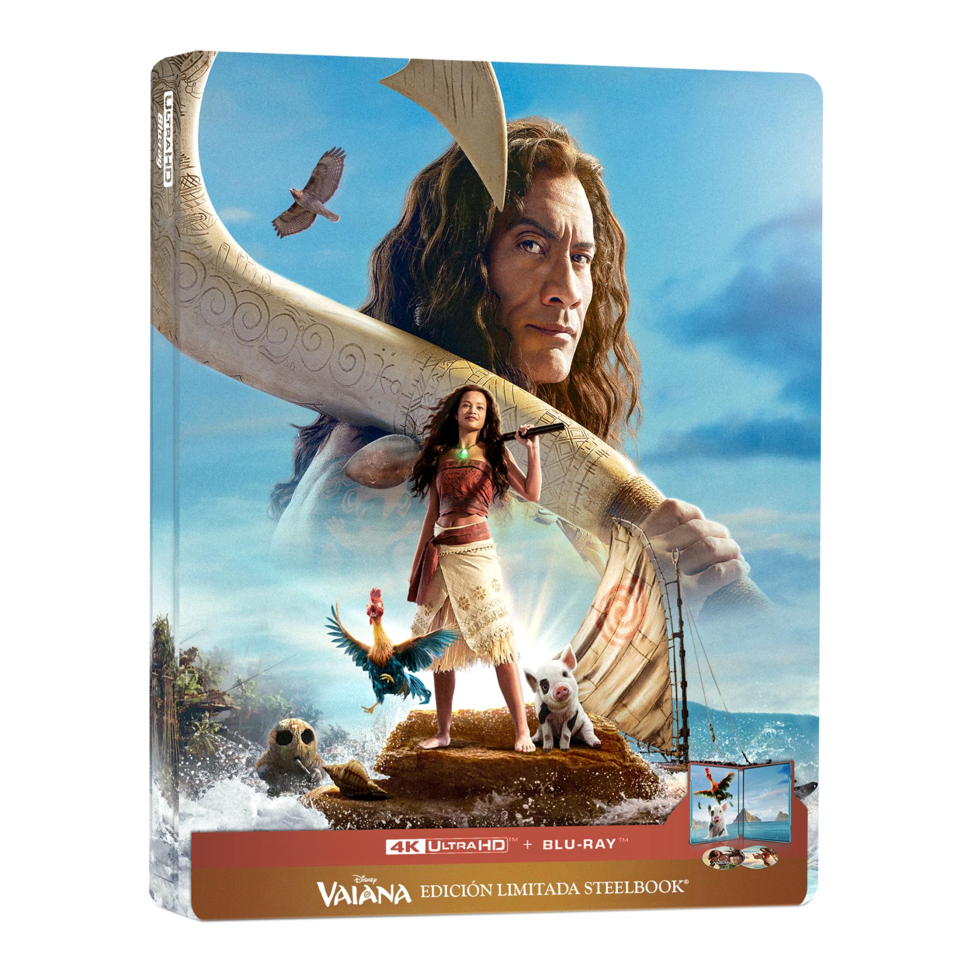 Imagen 0 de Vaiana (2026) (Edición Metálica) (4K Ultra HD + Blu-Ray)