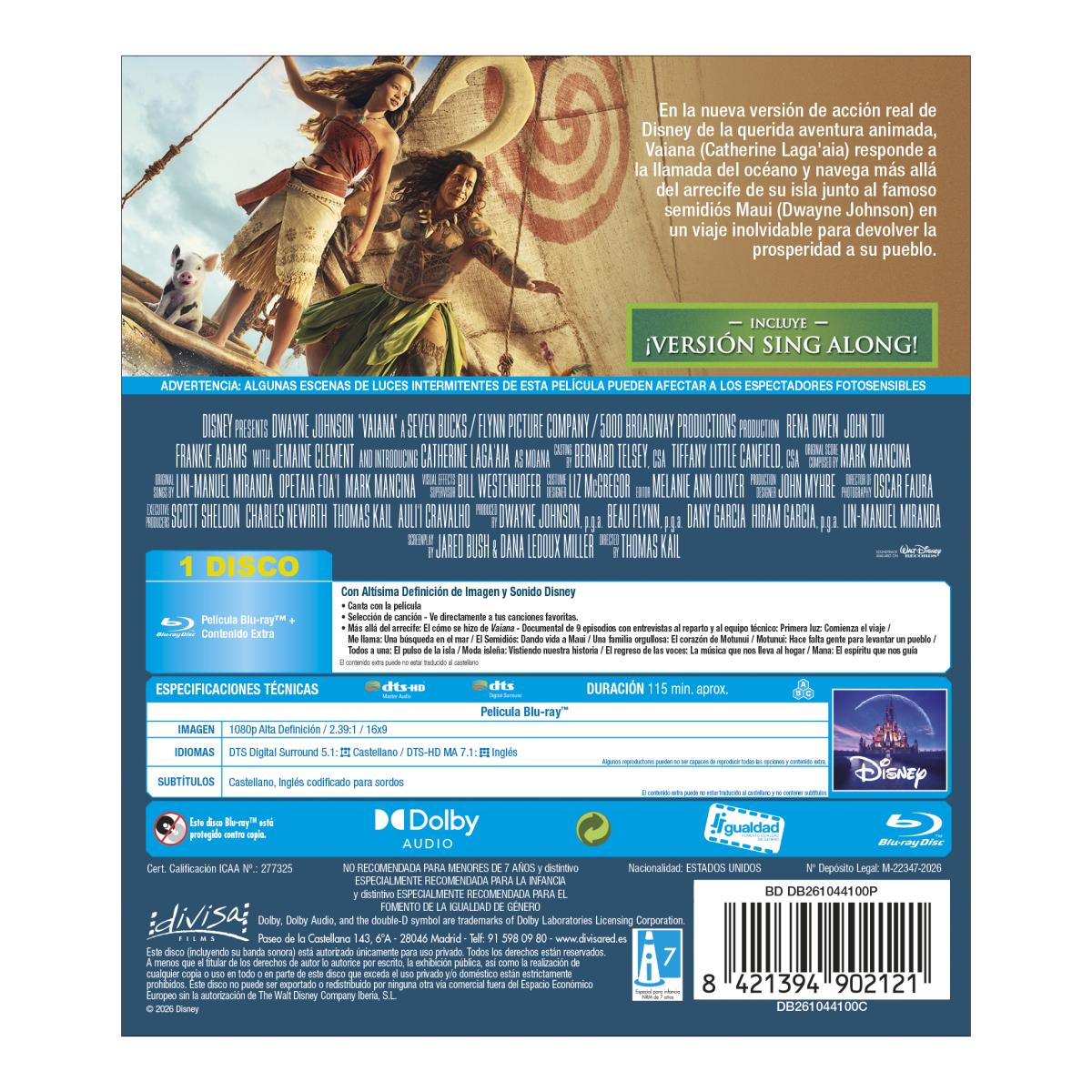 Vaiana (2026) (Blu-Ray) 2