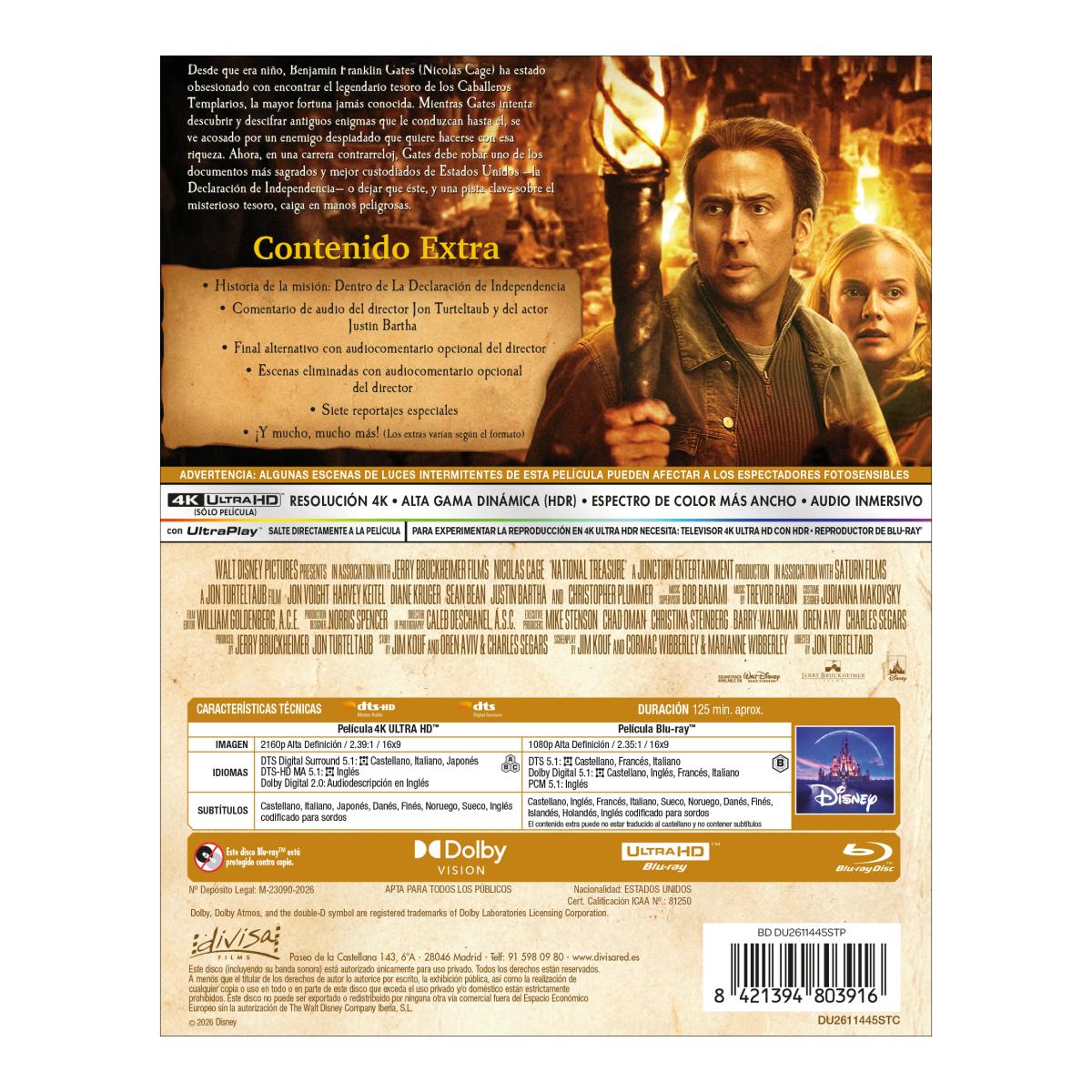 Imagen 3 de La búsqueda (Edición Metálica) (4K Ultra HD + Blu-Ray)