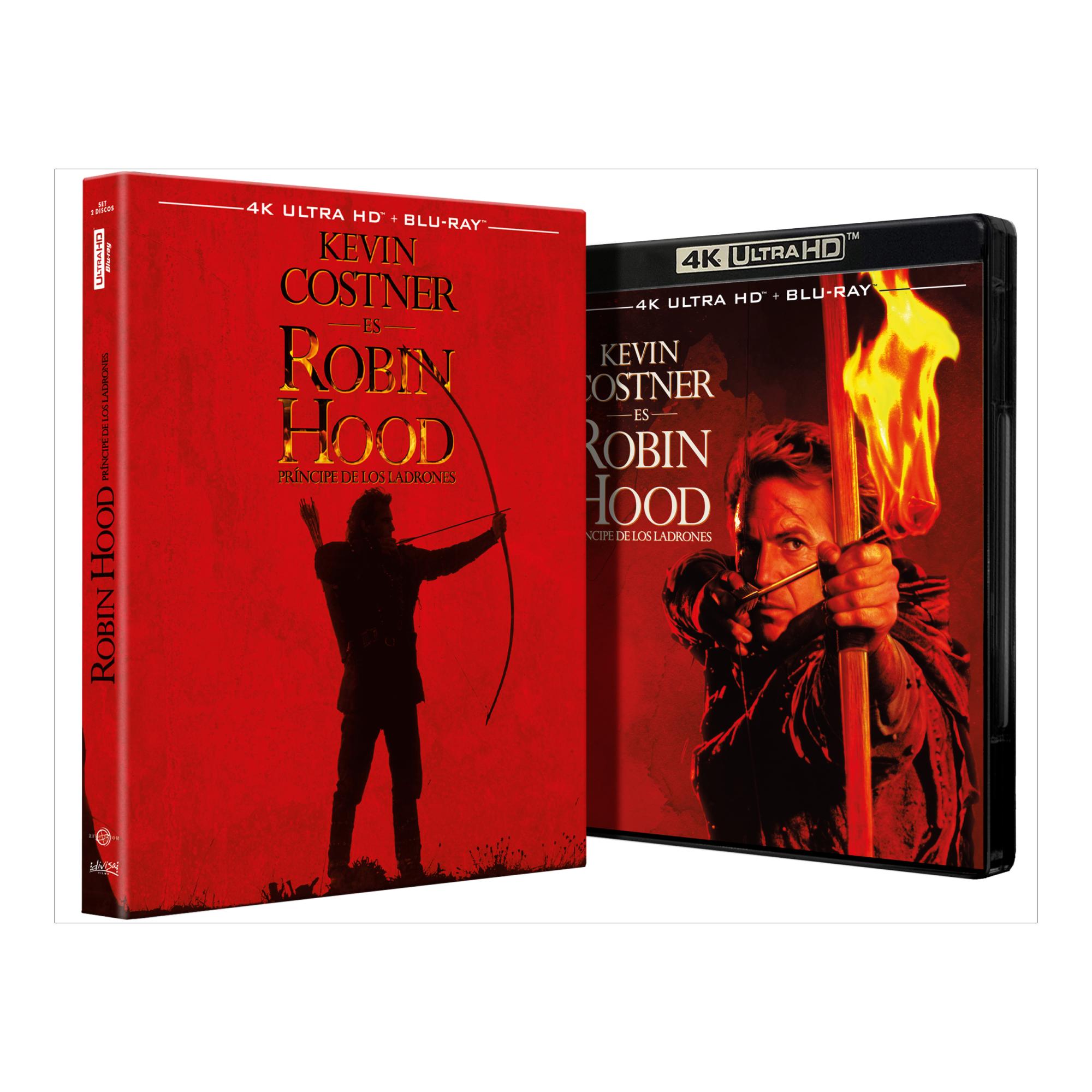 Imagen 2 de Robin Hood: Príncipe de los ladrones (4K Ultra HD + Blu-Ray)