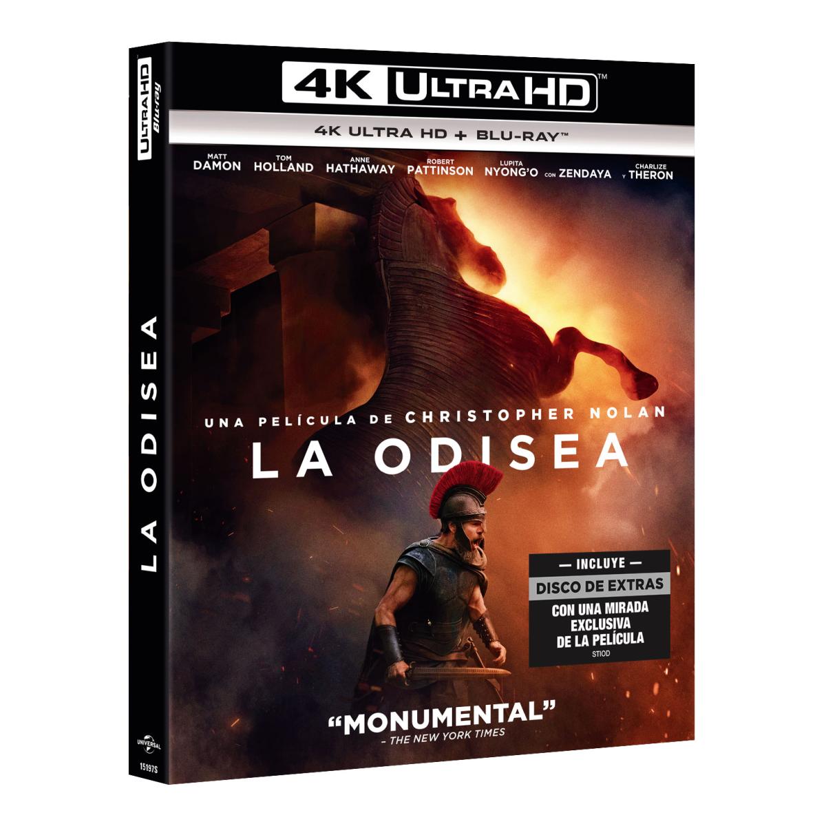 Imagen 1 de La odisea (4K Ultra HD + Blu-Ray + Blu-Ray Extras)
