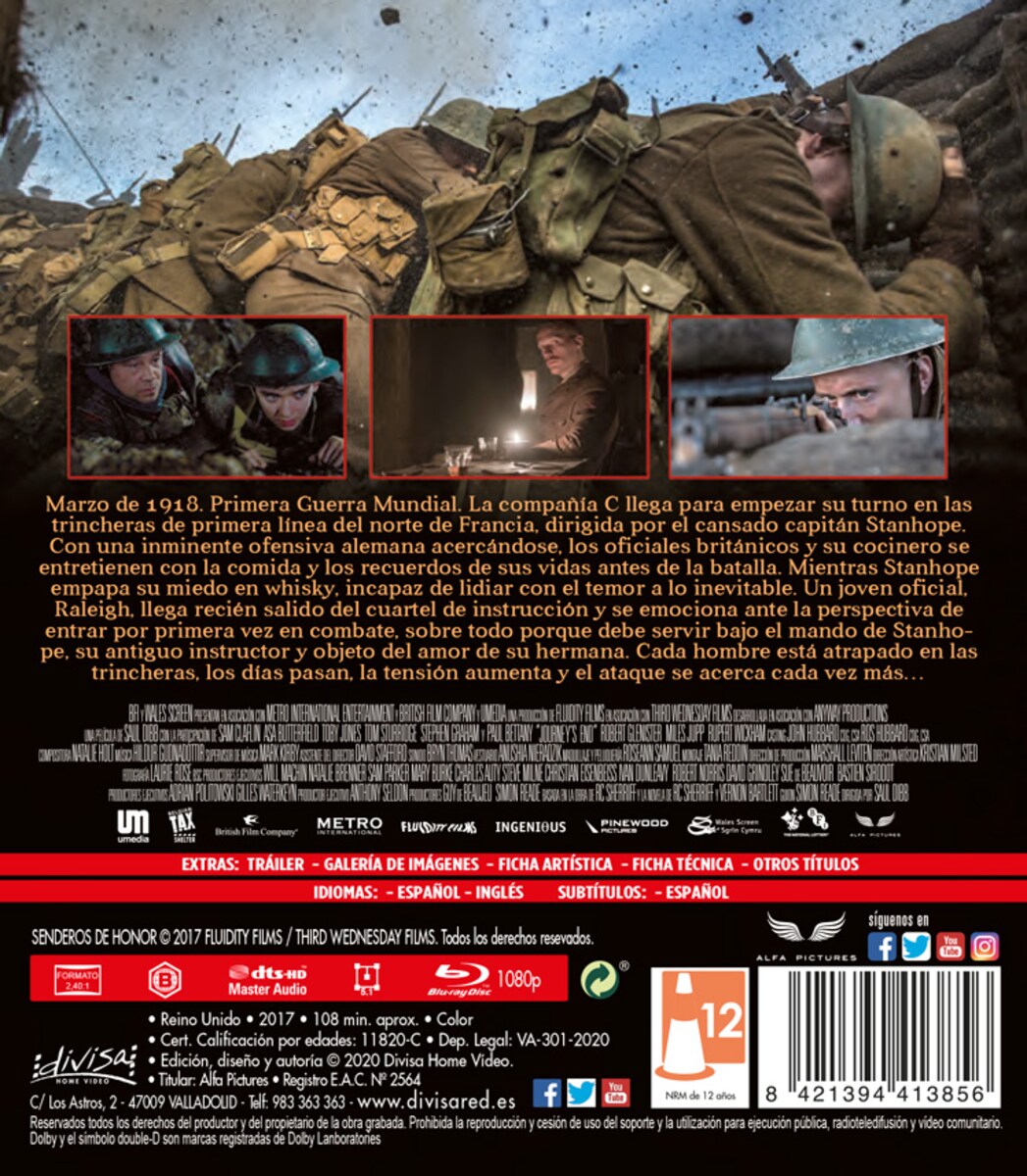 Senderos de Honor (Blu-Ray) 2