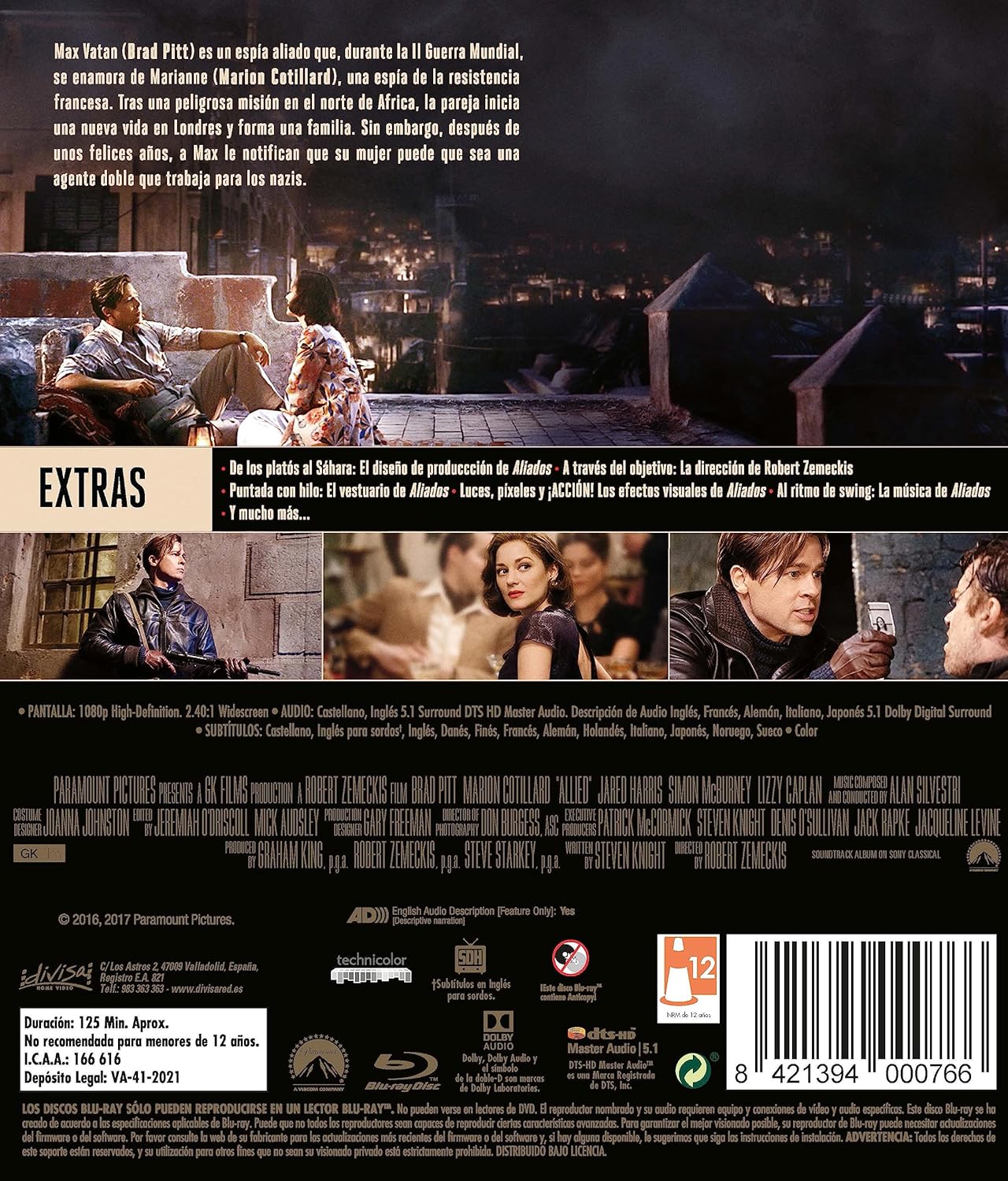 Aliados (Blu-Ray) 2