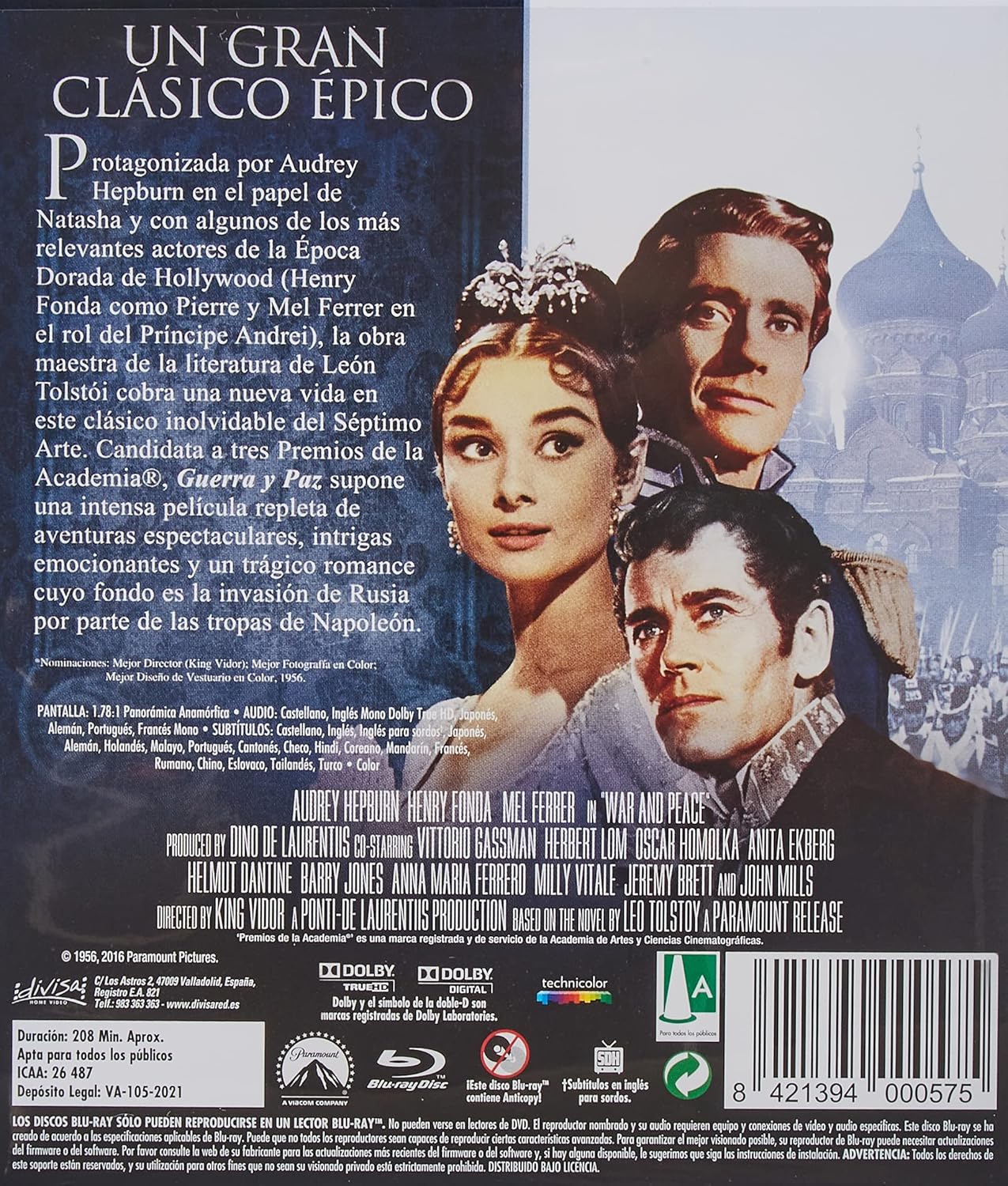 Guerra y Paz (Blu-Ray) 2