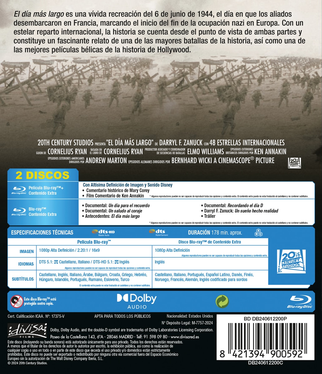El día más largo (Blu-Ray) 2
