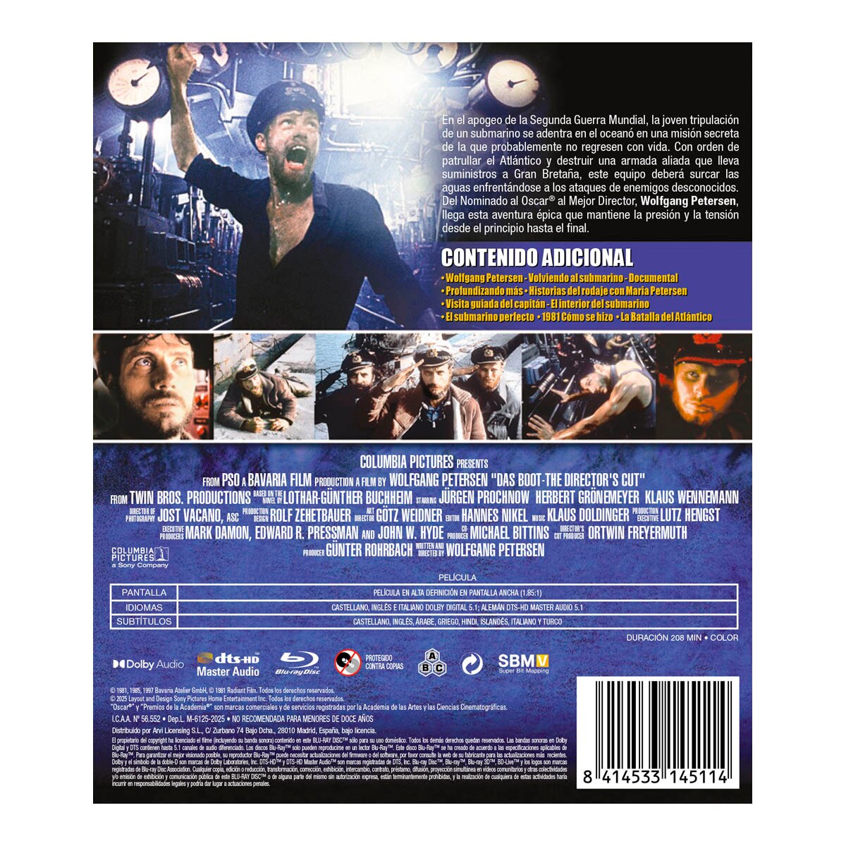 Das Boot: El submarino (Edición 2025 (Blu-Ray) 2