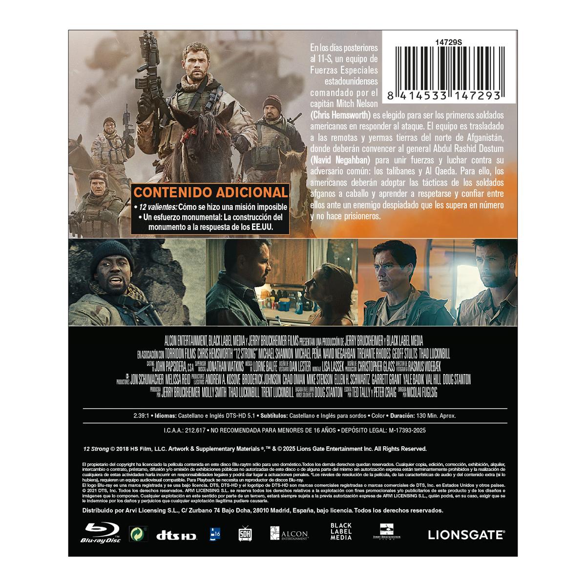 12 valientes (Blu-Ray) 2