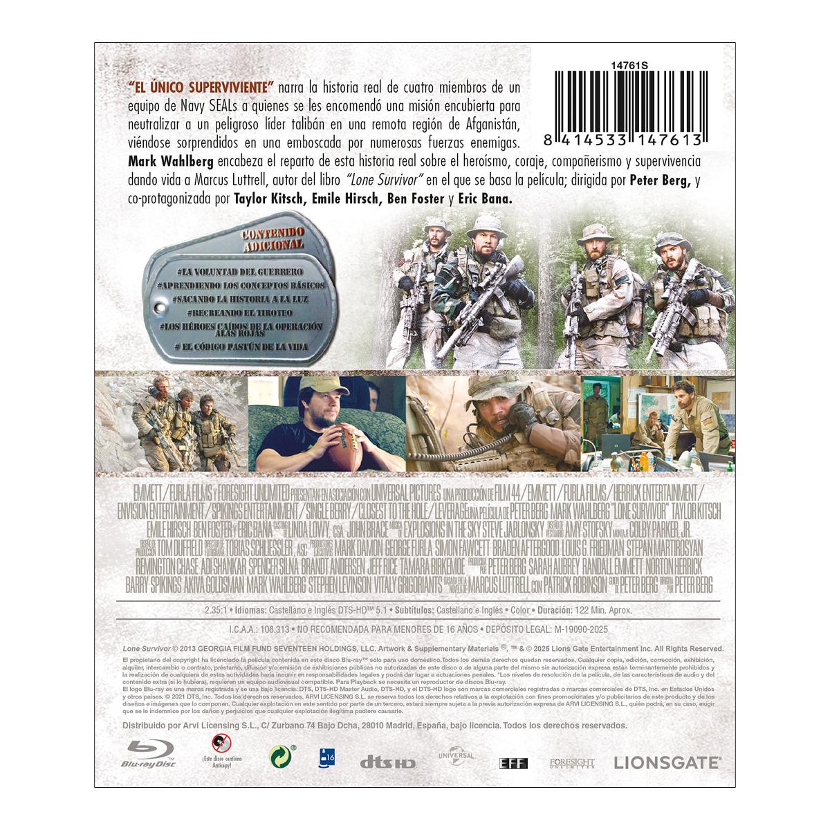El único superviviente (Blu-Ray) 2