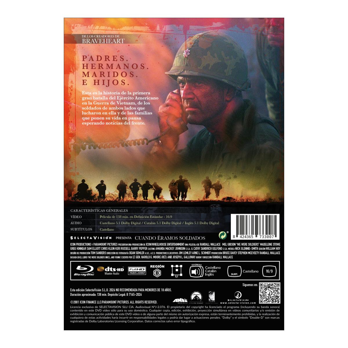 Cuando éramos soldados (Blu-Ray) 2
