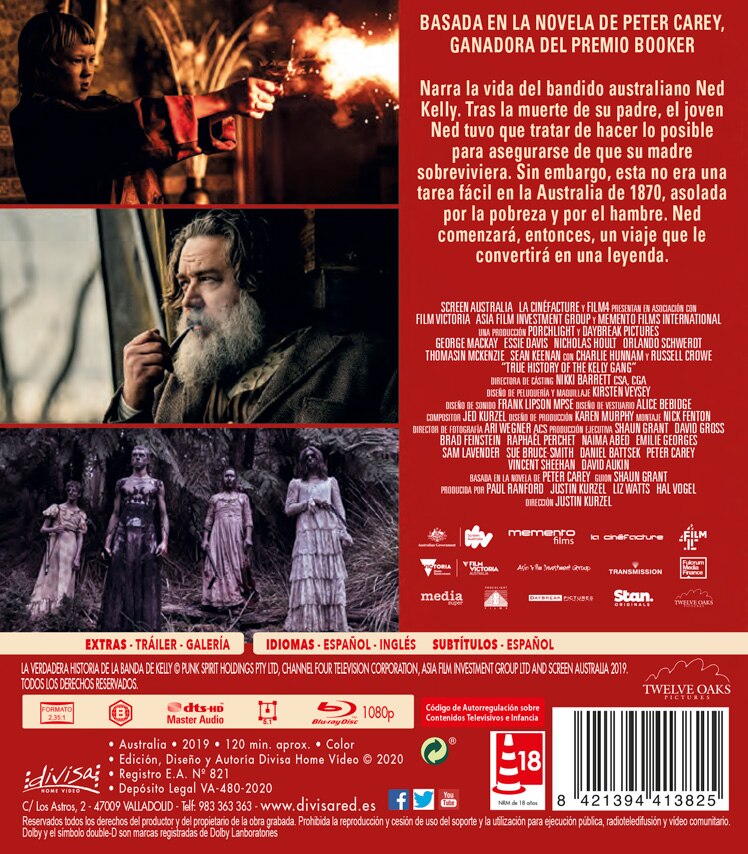 La Verdadera Historia de la Banda de Kelly (Blu-Ray) 2