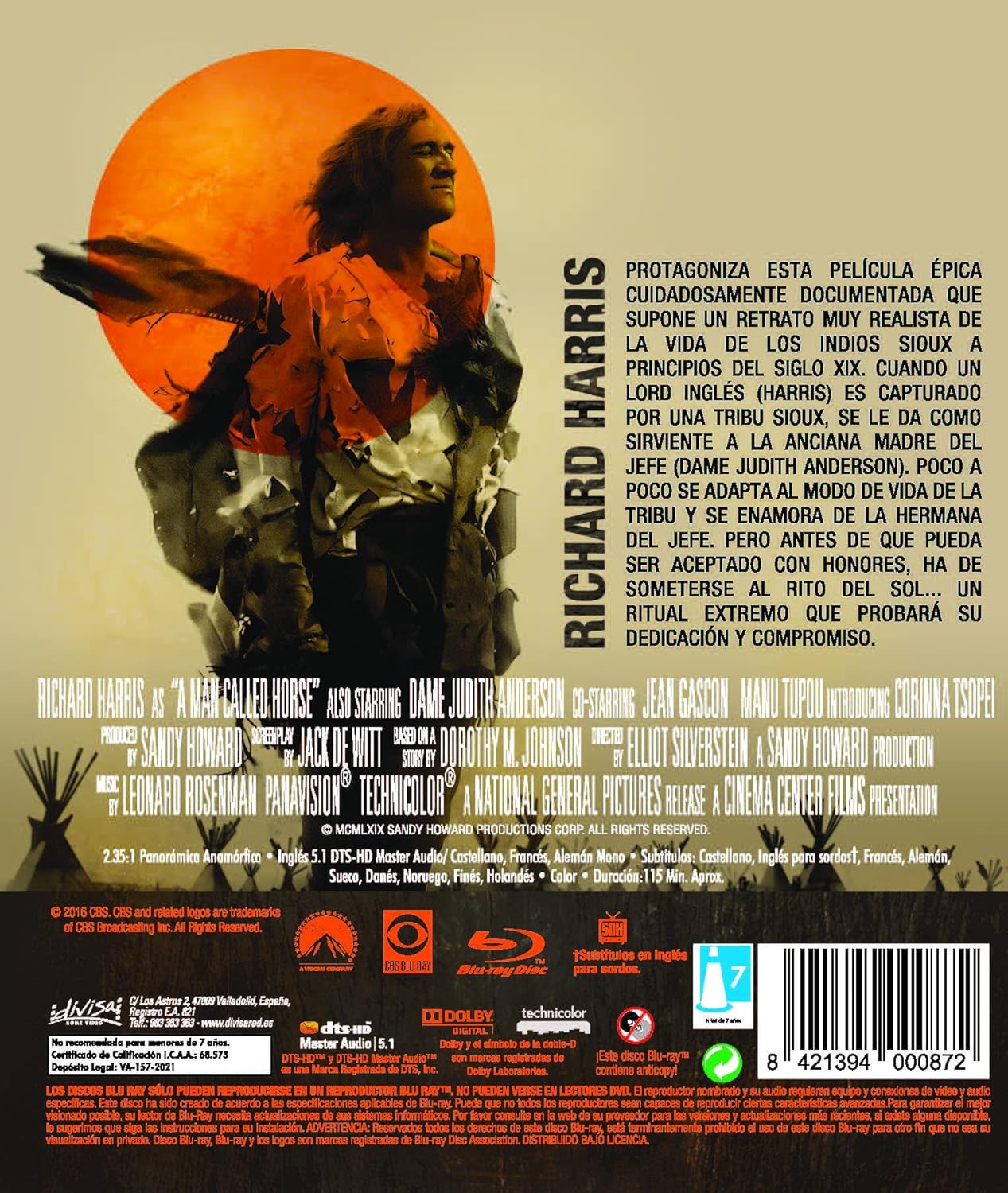 Un Hombre llamado Caballo (Blu-Ray) 2