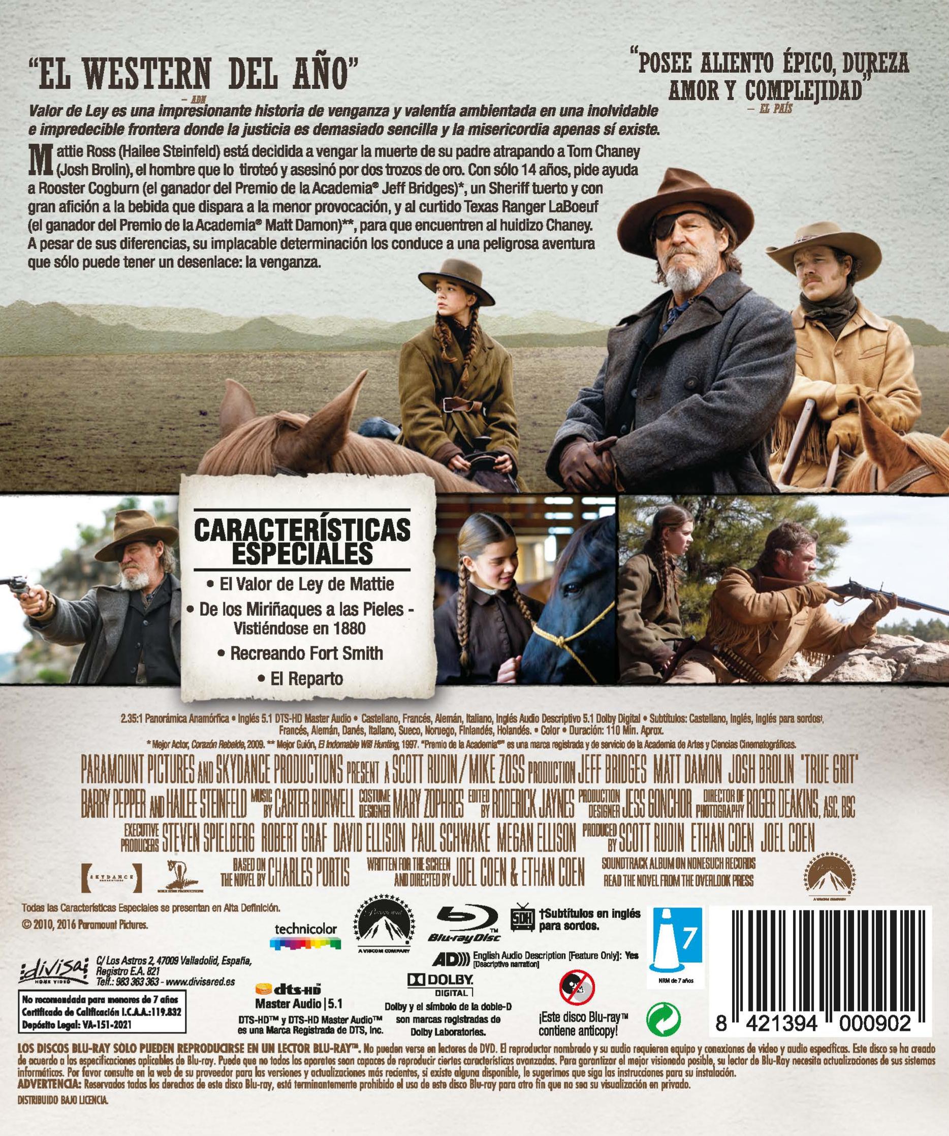 Valor de Ley (Blu-Ray) 2