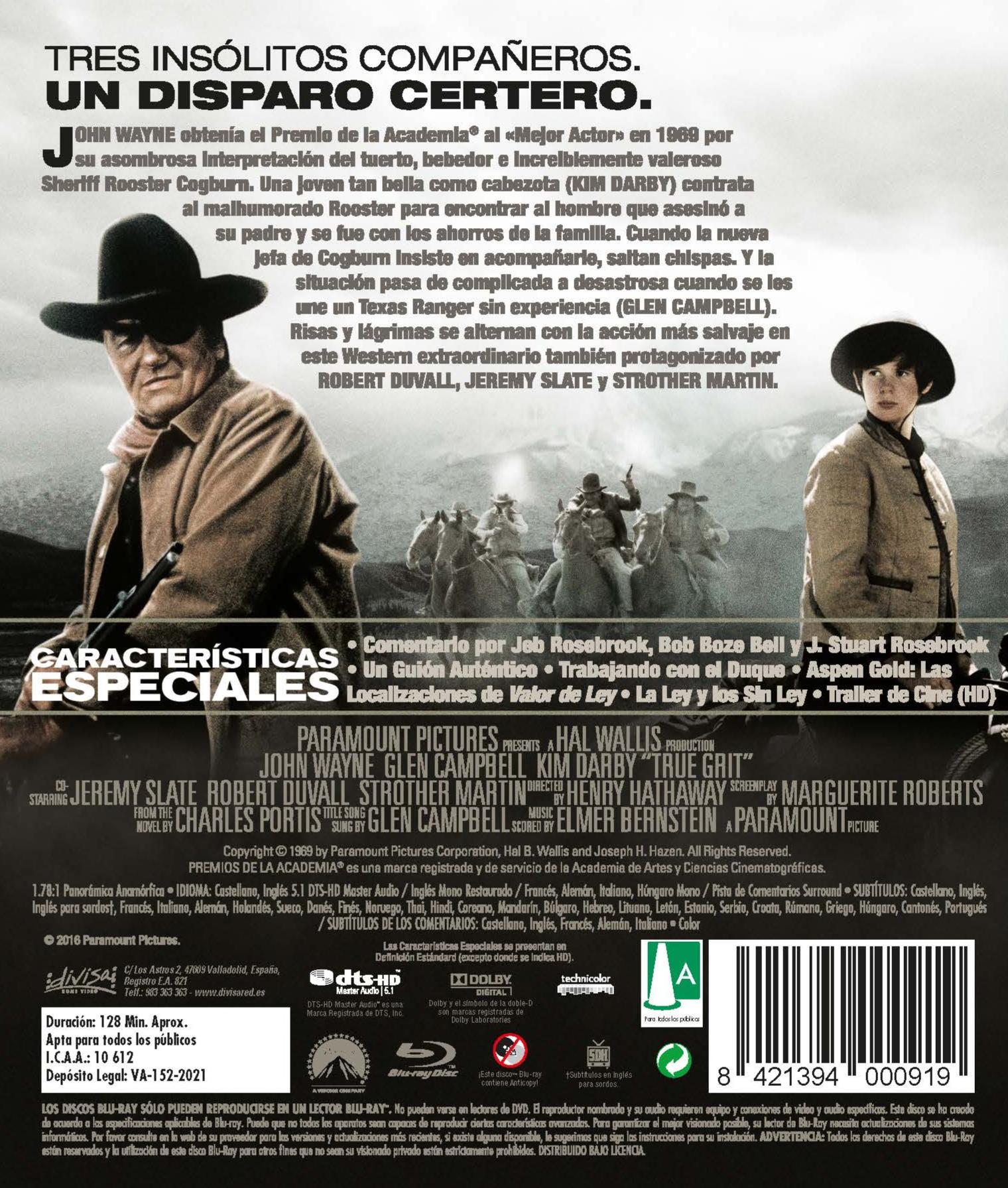 Valor de Ley (1969) (Blu-Ray) 2