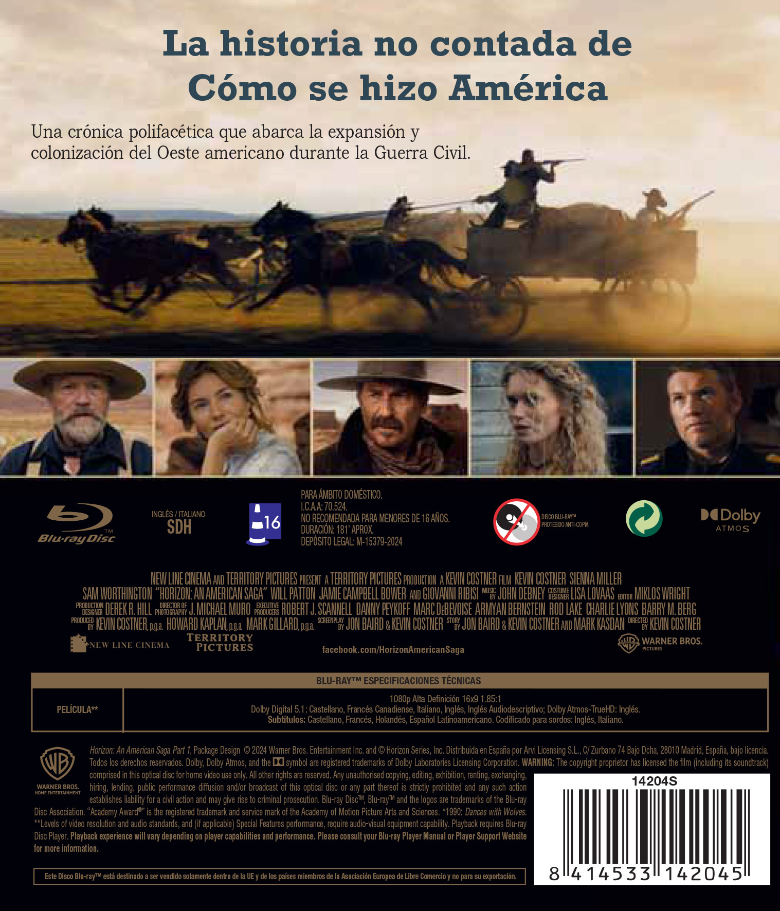 Horizon: An American Saga (Capítulo 1) (Blu-Ray) 2