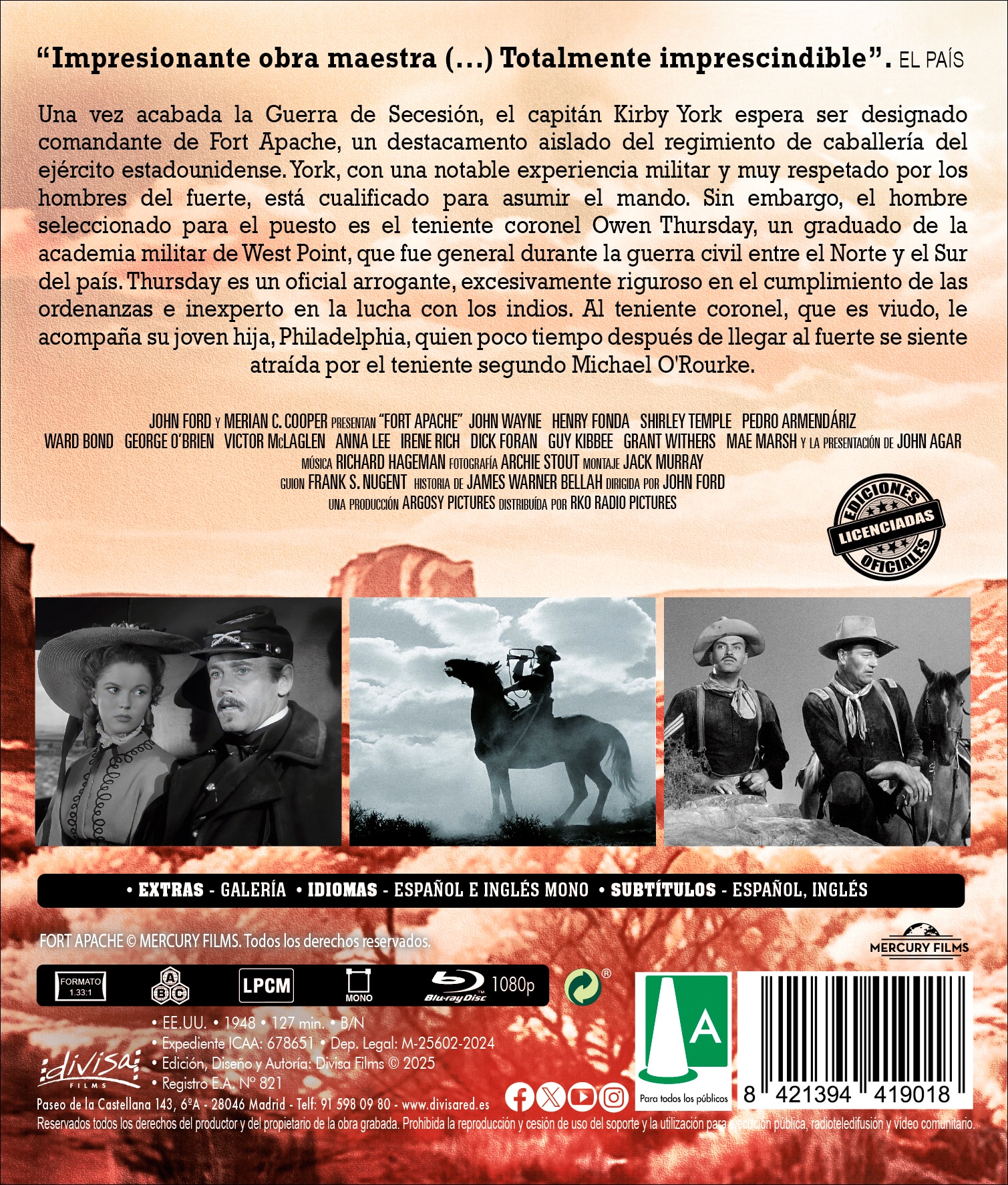 Fort apache (Blu-Ray) 2