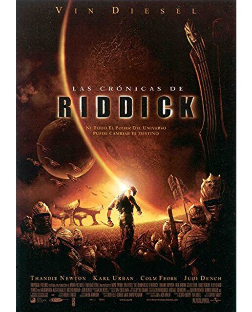 Imagen 0 de Las crónicas de Riddick ( Blu-Ray ) (Blu-Ray)
