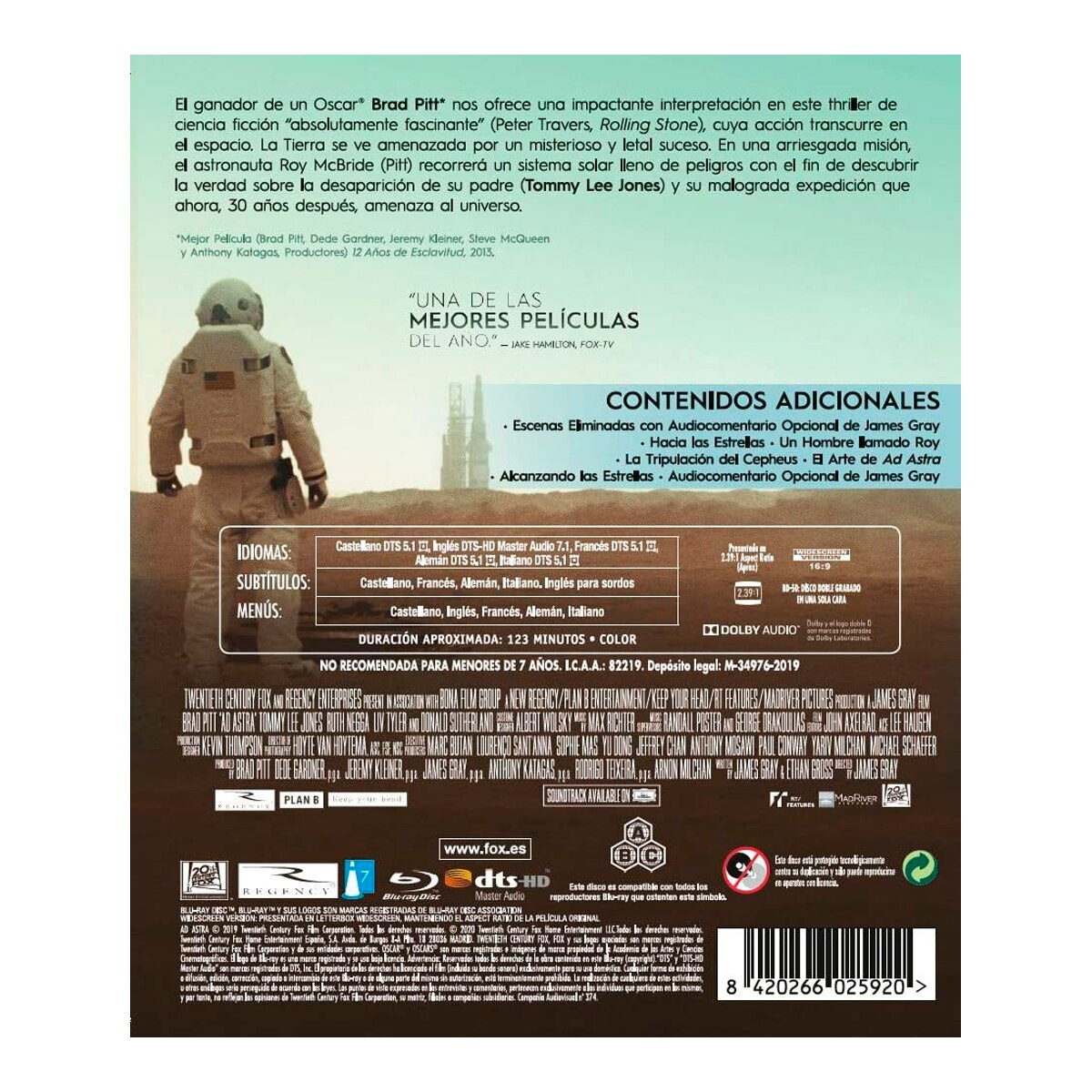 Ad Astra (Blu-Ray) 2