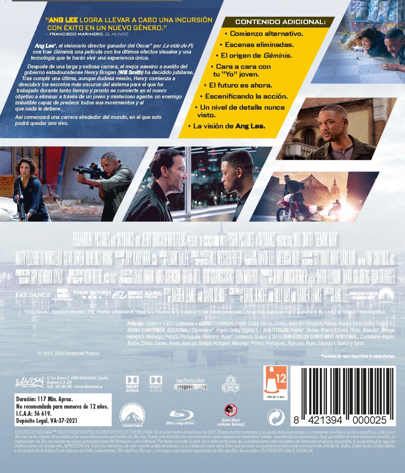 Géminis (Blu-Ray) 2