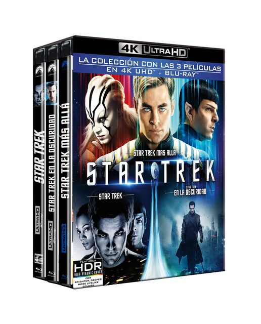 Pack Star Trek: Trilogía (4K Ultra HD + Blu-Ray) 1