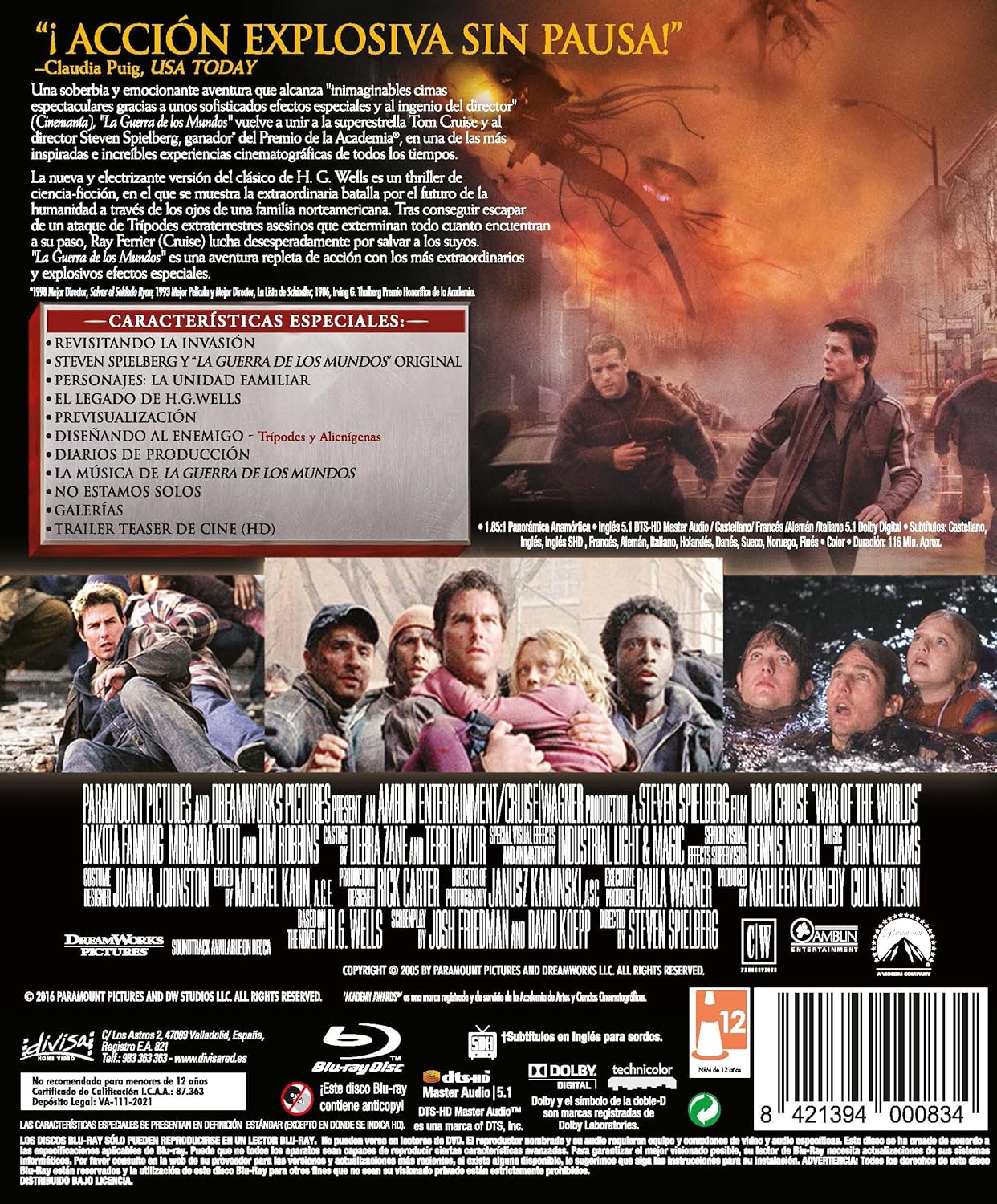 La Guerra de los Mundos (Blu-Ray) 2