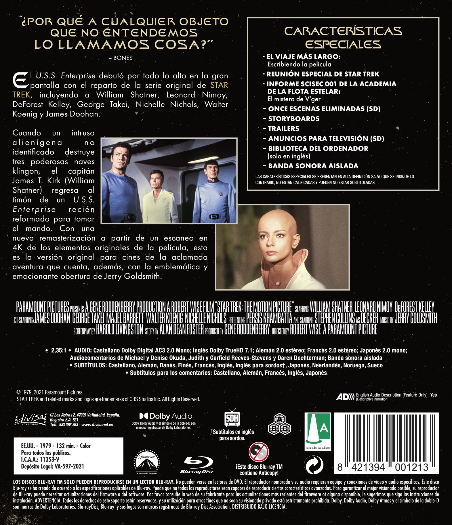 Star Trek: La Película (Blu-Ray) 2