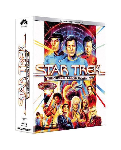 Imagen 0 de Star Trek: The Original 4 Movie Collection (4K Ultra HD + Blu-Ray)