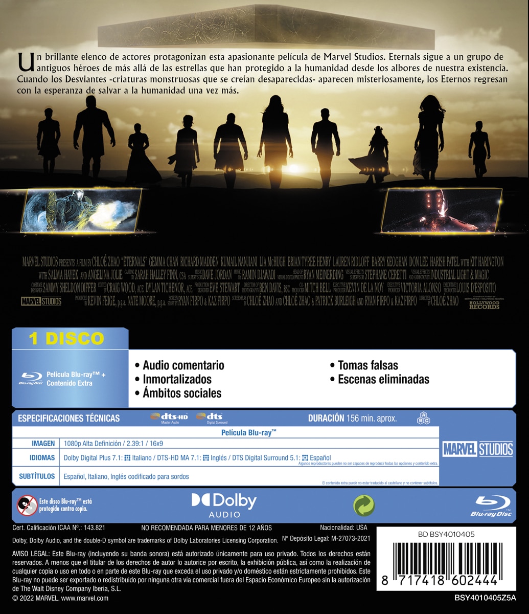 Eternals (Blu-Ray) 2