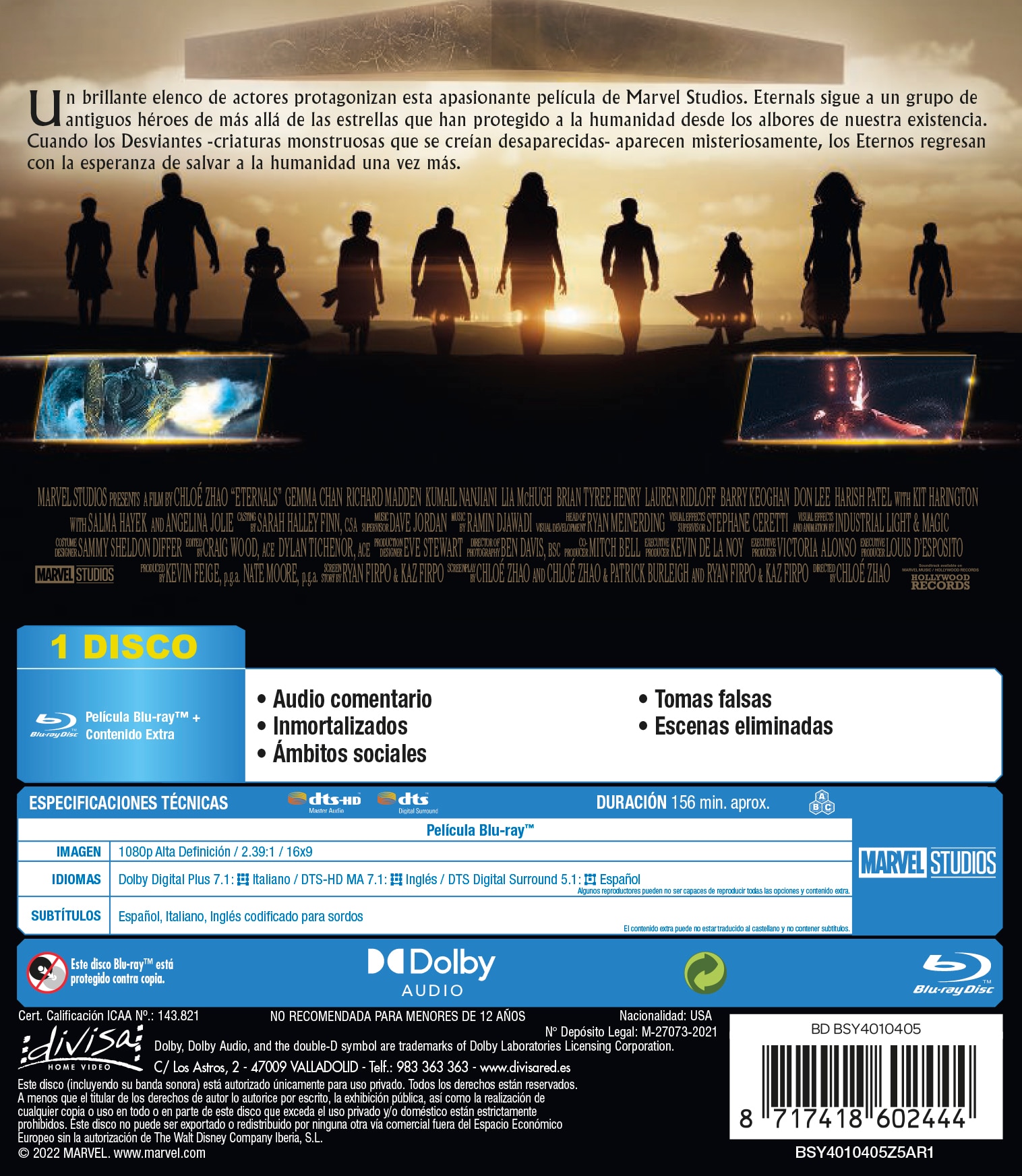 Eternals (Blu-Ray) 3