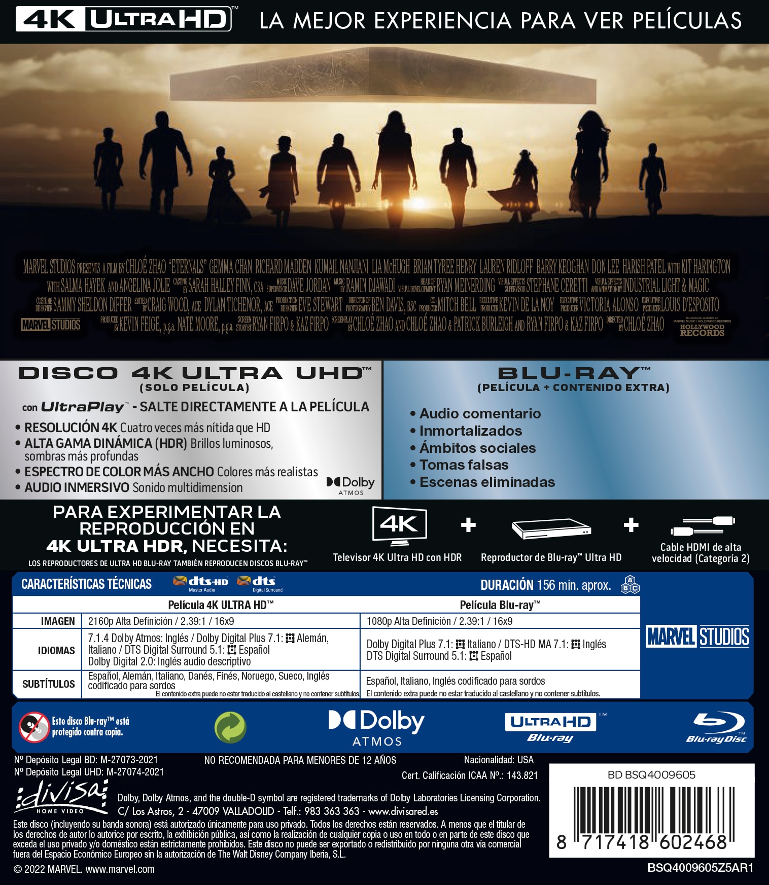 Eternals (4K Ultra HD + Blu-Ray) 3