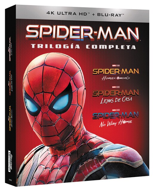 Pack Spider-Man (Tom Holland) 1-3 (4K Ultra HD + Blu-Ray) 1