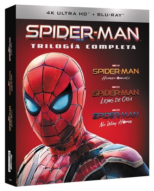 Pack Spider-Man (Tom Holland) 1-3 (4K Ultra HD + Blu-Ray)