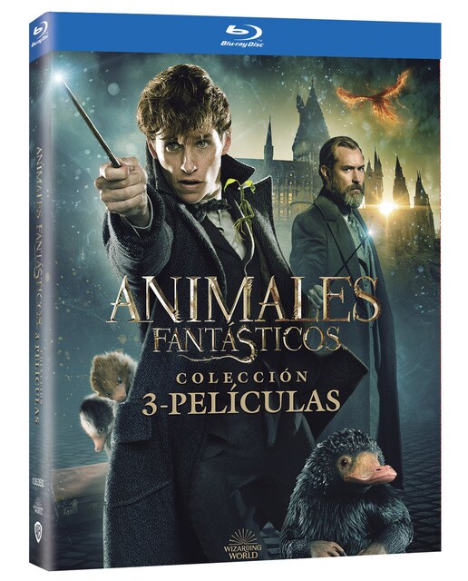 Imagen 0 de Pack Animales Fantásticos 1-3 (Blu-Ray)
