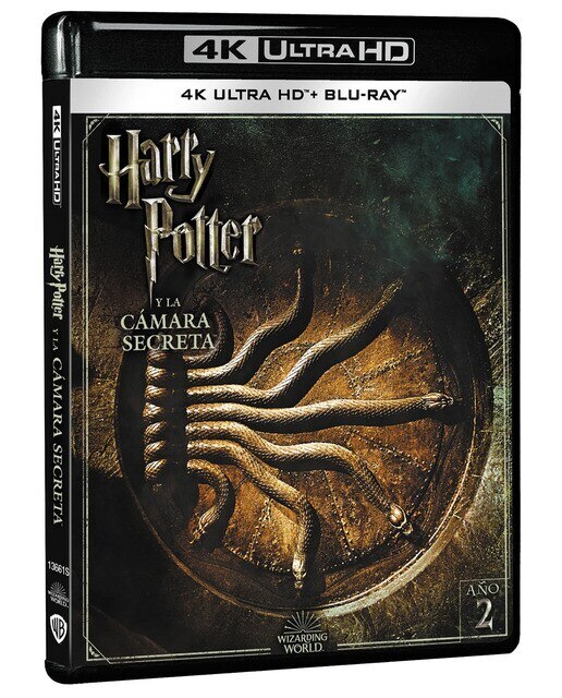 Harry Potter 2: La cámara secreta (4K Ultra HD + Blu-Ray) 1